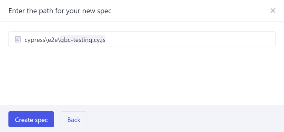 cypress-create-new-spec